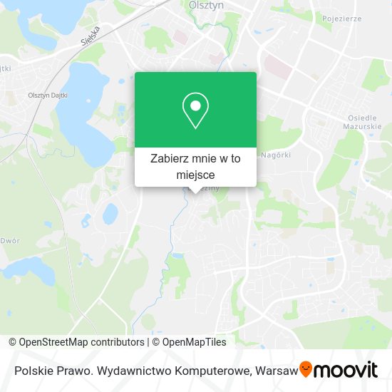 Mapa Polskie Prawo. Wydawnictwo Komputerowe