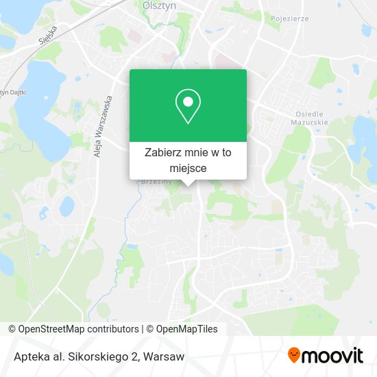 Mapa Apteka al. Sikorskiego 2