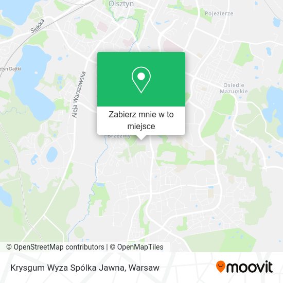 Mapa Krysgum Wyza Spólka Jawna