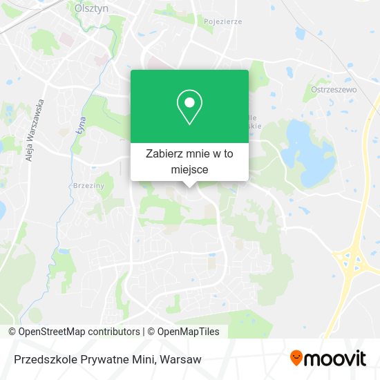 Mapa Przedszkole Prywatne Mini