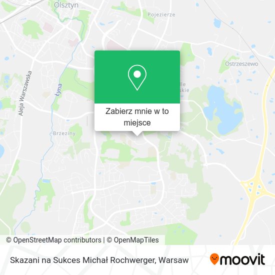 Mapa Skazani na Sukces Michał Rochwerger