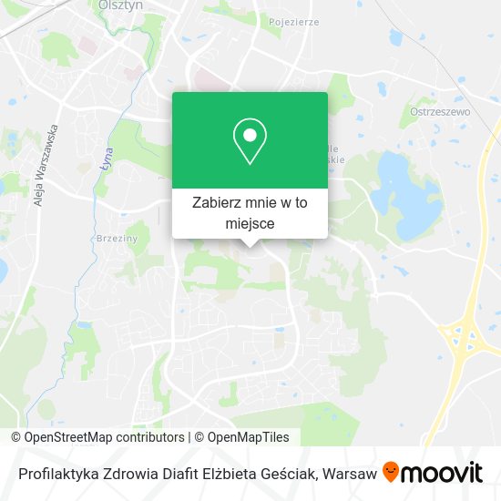 Mapa Profilaktyka Zdrowia Diafit Elżbieta Geściak