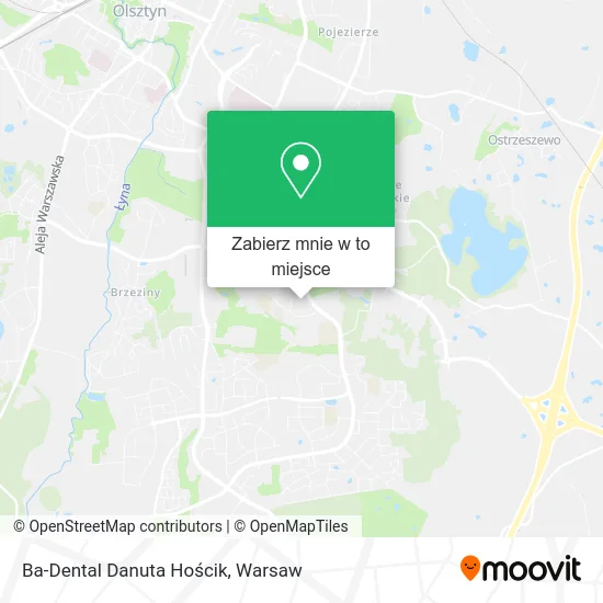 Mapa Ba-Dental Danuta Hościk