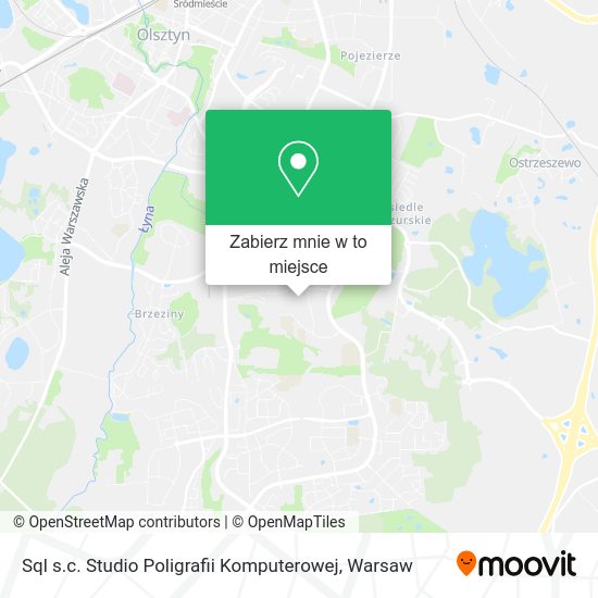 Mapa Sql s.c. Studio Poligrafii Komputerowej