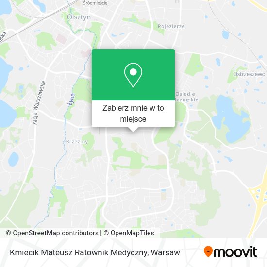 Mapa Kmiecik Mateusz Ratownik Medyczny