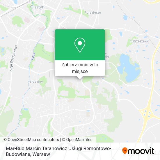 Mapa Mar-Bud Marcin Taranowicz Usługi Remontowo-Budowlane