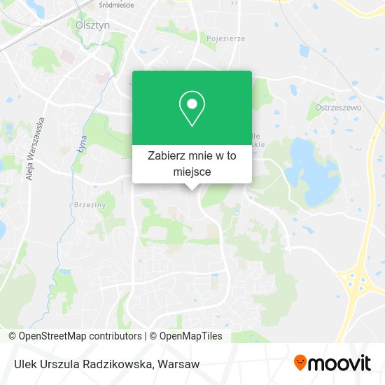 Mapa Ulek Urszula Radzikowska