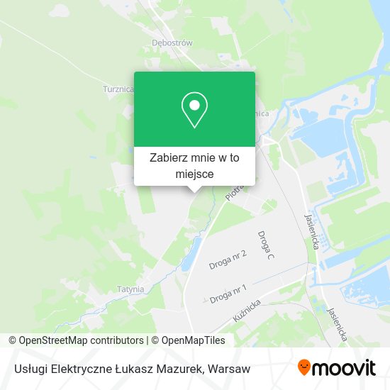 Mapa Usługi Elektryczne Łukasz Mazurek