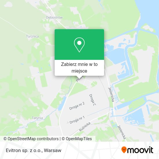 Mapa Evitron sp. z o.o.
