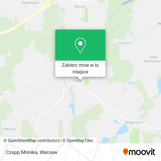 Mapa Czapp Monika