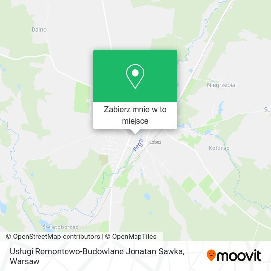 Mapa Usługi Remontowo-Budowlane Jonatan Sawka