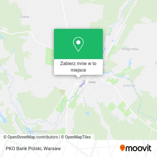 Mapa PKO Bank Polski