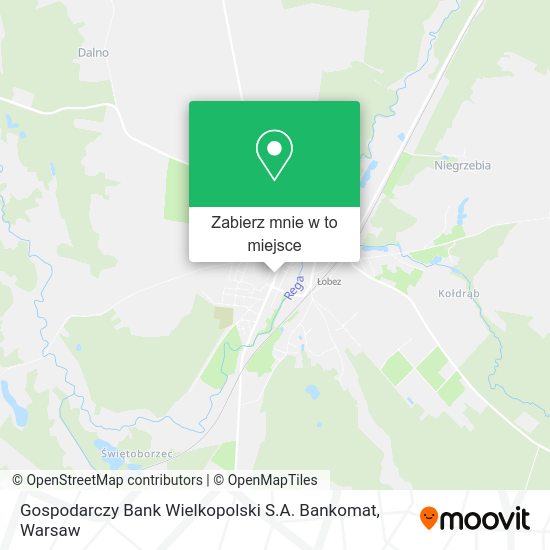 Mapa Gospodarczy Bank Wielkopolski S.A. Bankomat