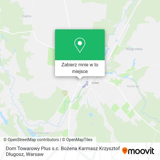 Mapa Dom Towarowy Plus s.c. Bożena Karmasz Krzysztof Długosz