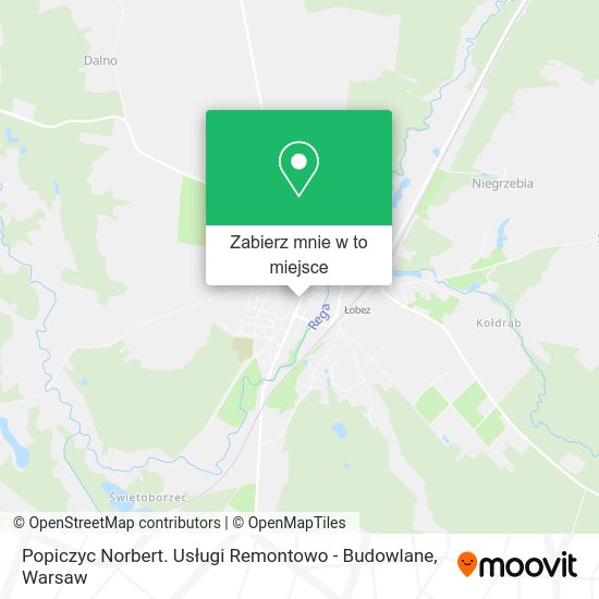 Mapa Popiczyc Norbert. Usługi Remontowo - Budowlane