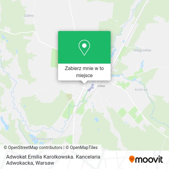 Mapa Adwokat Emilia Karolkowska. Kancelaria Adwokacka