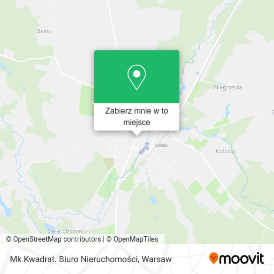 Mapa Mk Kwadrat. Biuro Nieruchomości