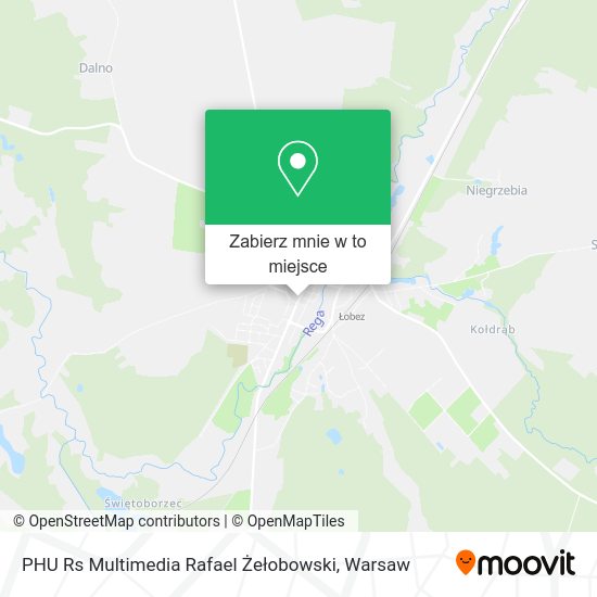 Mapa PHU Rs Multimedia Rafael Żełobowski