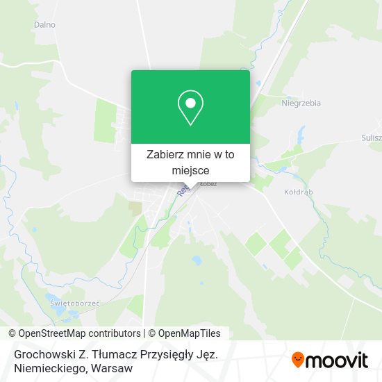 Mapa Grochowski Z. Tłumacz Przysięgły Jęz. Niemieckiego