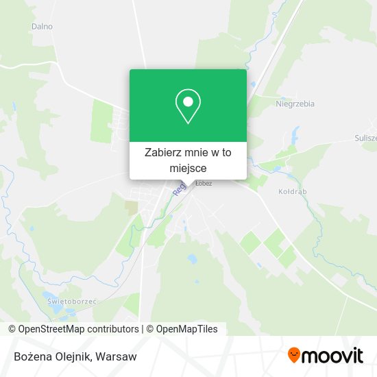 Mapa Bożena Olejnik