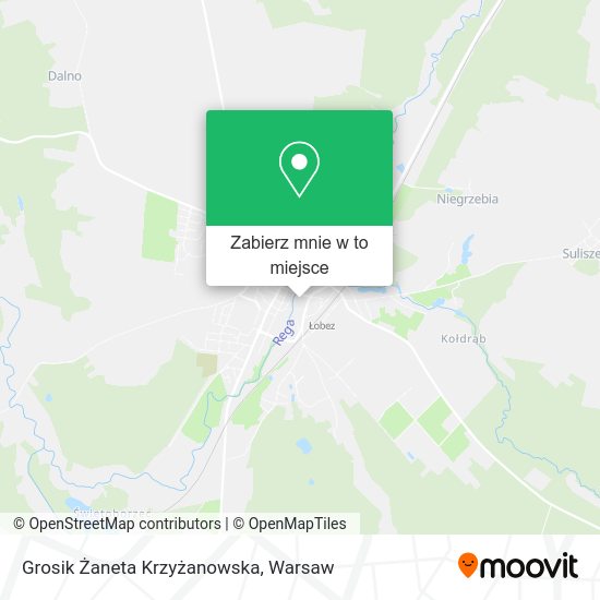 Mapa Grosik Żaneta Krzyżanowska