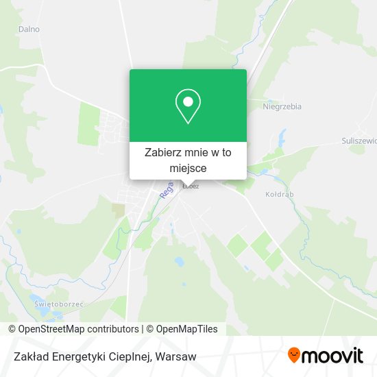 Mapa Zakład Energetyki Cieplnej