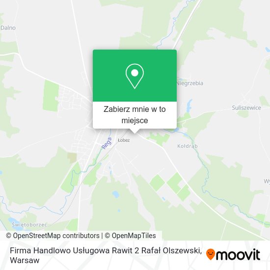 Mapa Firma Handlowo Usługowa Rawit 2 Rafał Olszewski