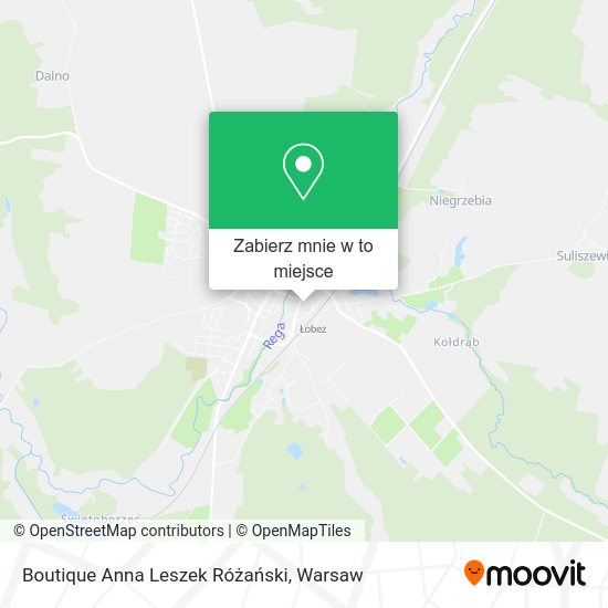 Mapa Boutique Anna Leszek Różański