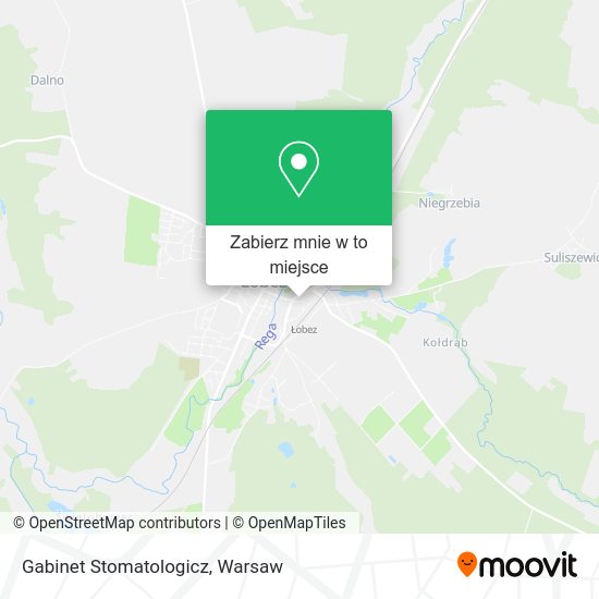 Mapa Gabinet Stomatologicz