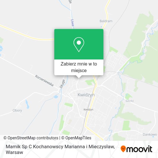 Mapa Mamik Sp C Kochanowscy Marianna i Mieczysław