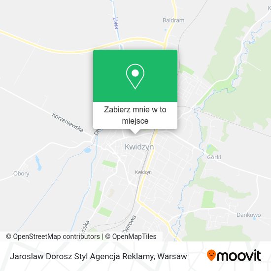 Mapa Jaroslaw Dorosz Styl Agencja Reklamy