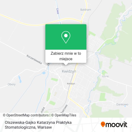 Mapa Olszewska-Gajko Katarzyna Praktyka Stomatologiczna