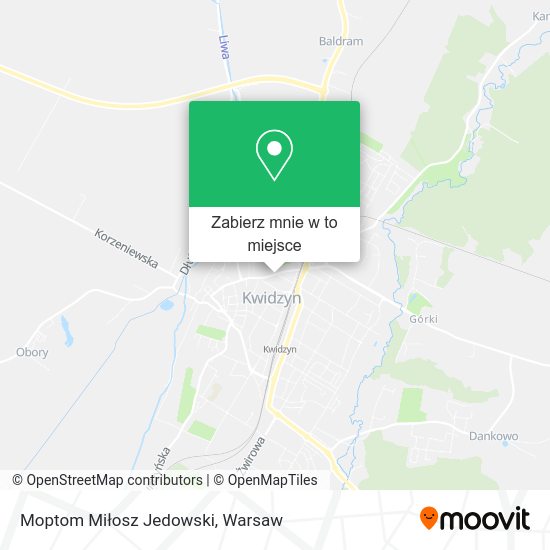 Mapa Moptom Miłosz Jedowski