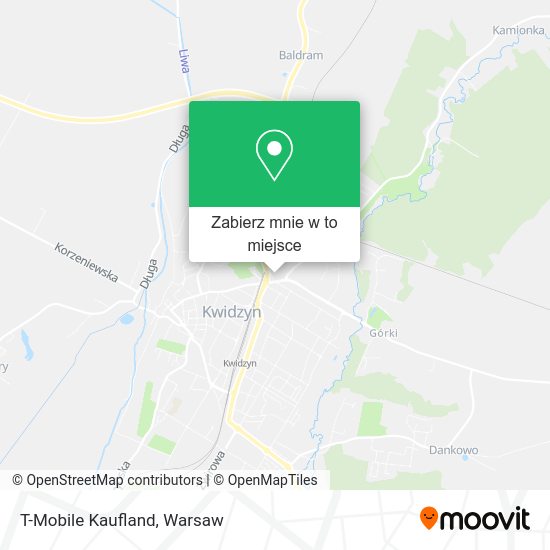 Mapa T-Mobile Kaufland