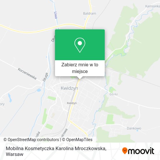 Mapa Mobilna Kosmetyczka Karolina Mroczkowska