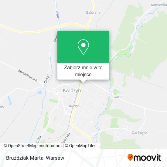 Mapa Bruździak Marta