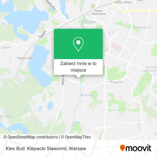 Mapa Kles Bud. Klepacki Sławomir