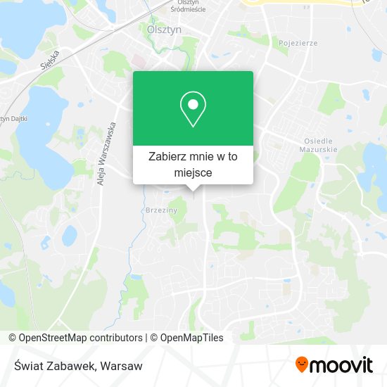 Mapa Świat Zabawek