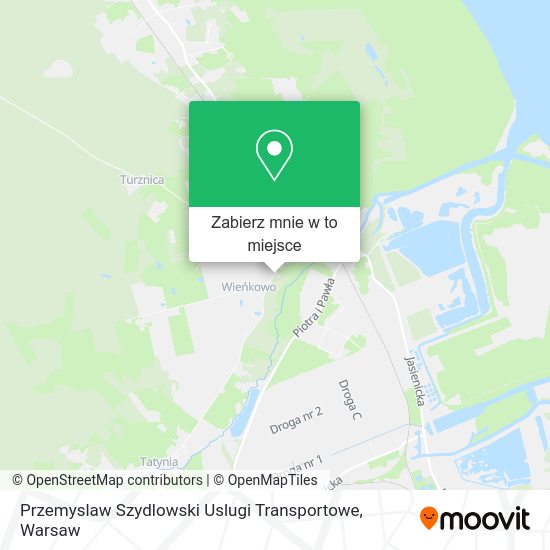 Mapa Przemyslaw Szydlowski Uslugi Transportowe