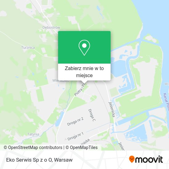 Mapa Eko Serwis Sp z o O