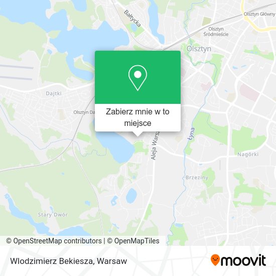 Mapa Wlodzimierz Bekiesza