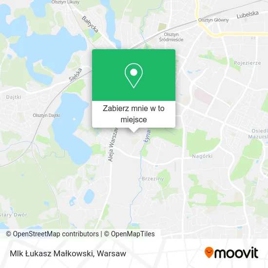 Mapa Mlk Łukasz Małkowski