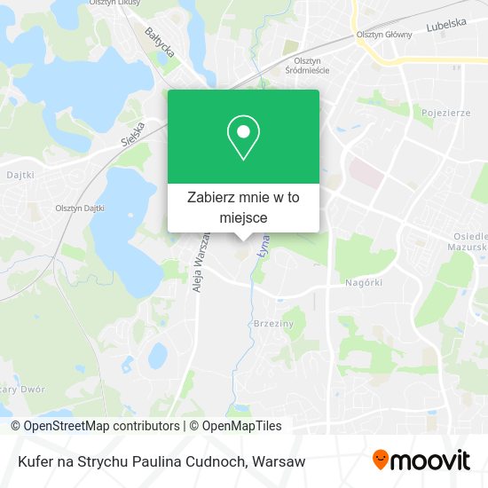 Mapa Kufer na Strychu Paulina Cudnoch