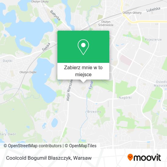 Mapa Coolcold Bogumił Błaszczyk