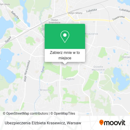 Mapa Ubezpieczenia Elżbieta Krasewicz