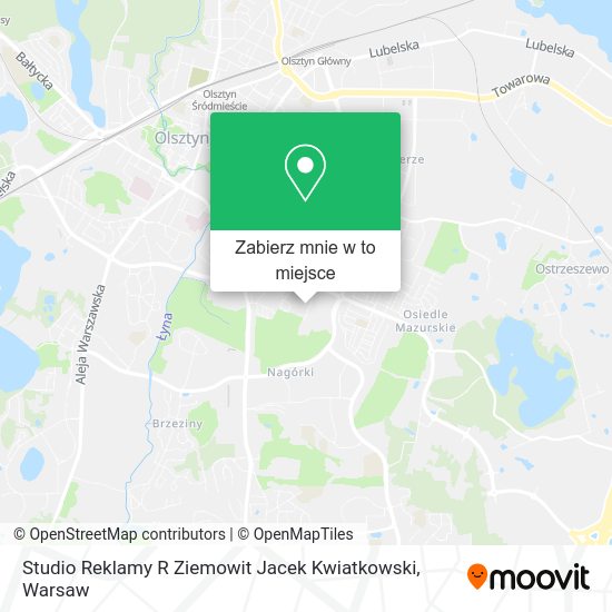 Mapa Studio Reklamy R Ziemowit Jacek Kwiatkowski