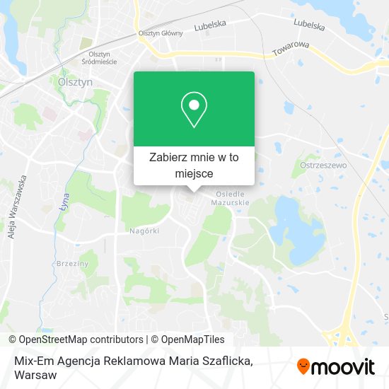 Mapa Mix-Em Agencja Reklamowa Maria Szaflicka