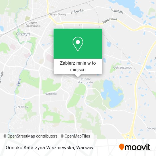 Mapa Orinoko Katarzyna Wiszniewska