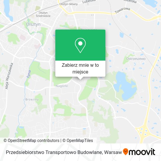 Mapa Przedsiebiorstwo Transportowo Budowlane