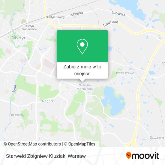 Mapa Starweld Zbigniew Kluziak